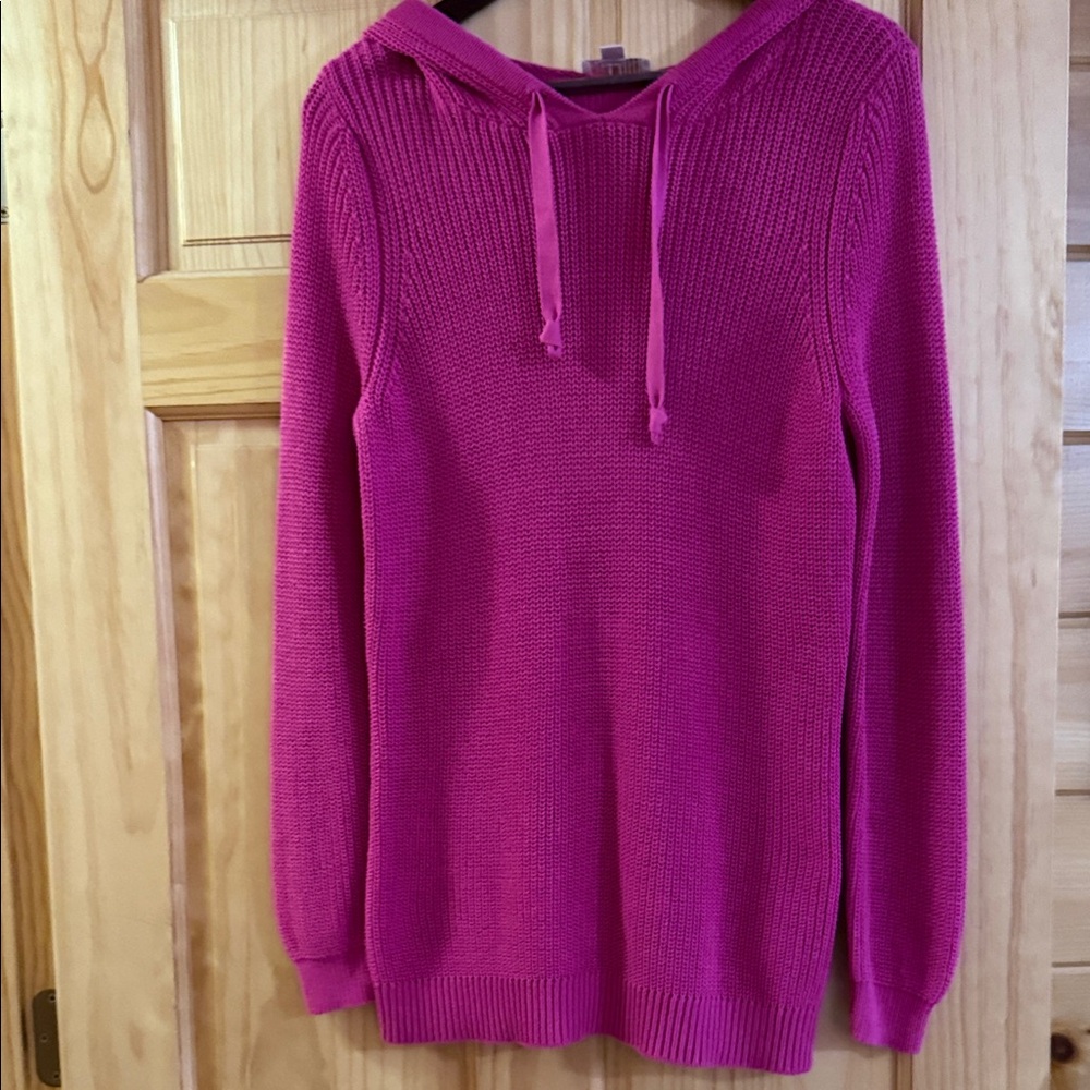 Belle by Kim Gravel Hooded Sweater like new never wore. Firm